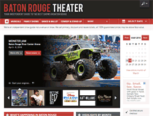 Tablet Screenshot of baton-rouge-theater.com